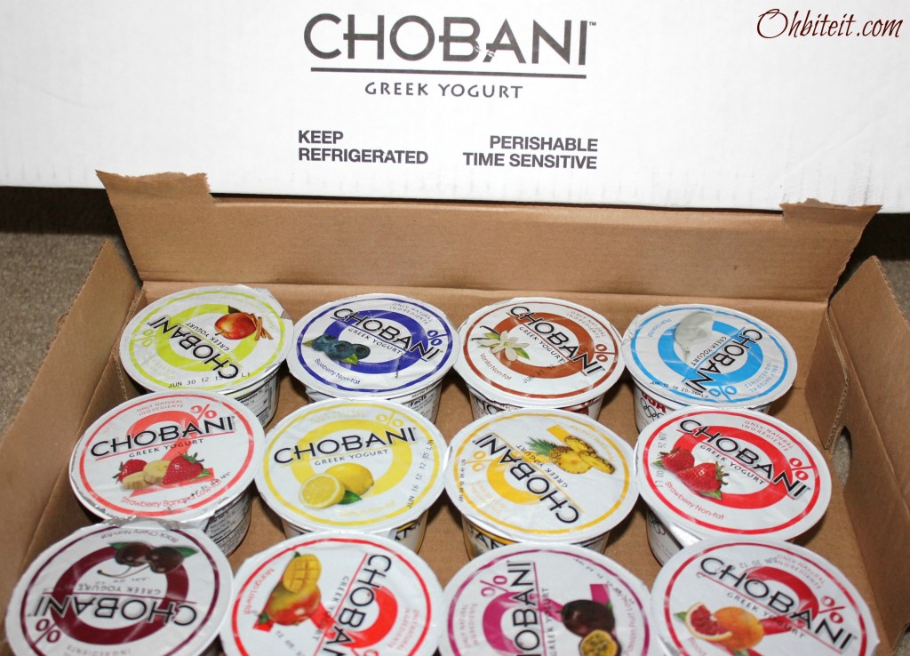 Special delivery..THANKS Chobani!