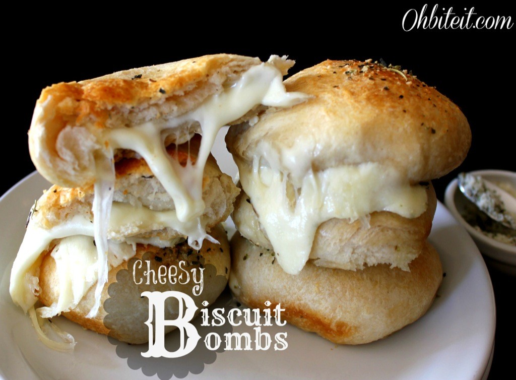 Cheesy Biscuit Bombs! | Oh Bite It