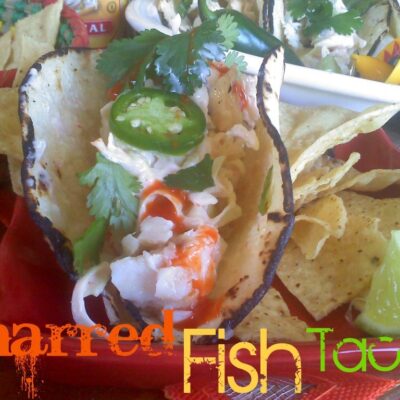~Charred Fish Tacos!