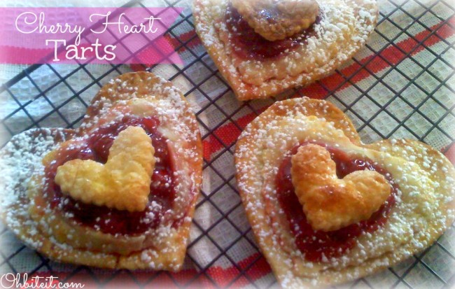 Cherry Heart Tarts!