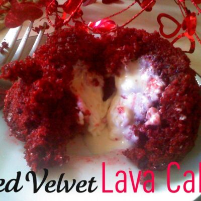 ~Red Velvet Lava Cake!