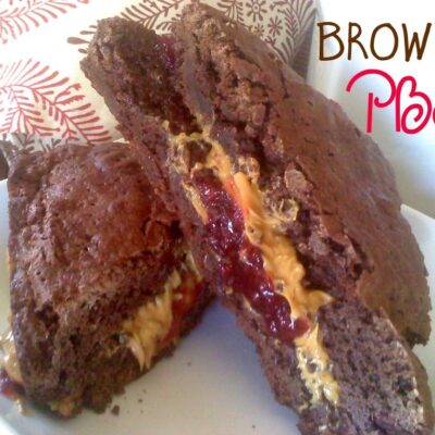 ~Brownie PB&J!