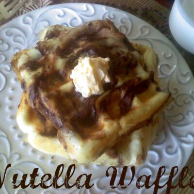 ~Nutella Waffles!