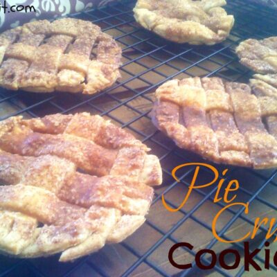 ~Cinnamon Pie Crust Cookies!