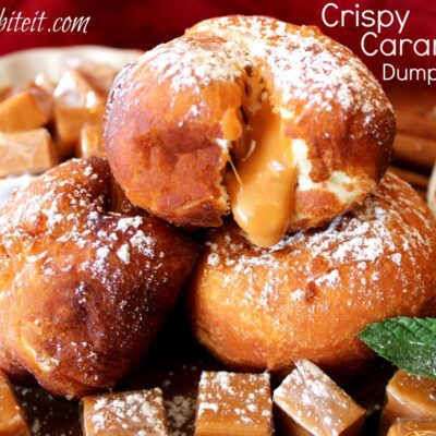 ~Crispy Caramel Dumplings!