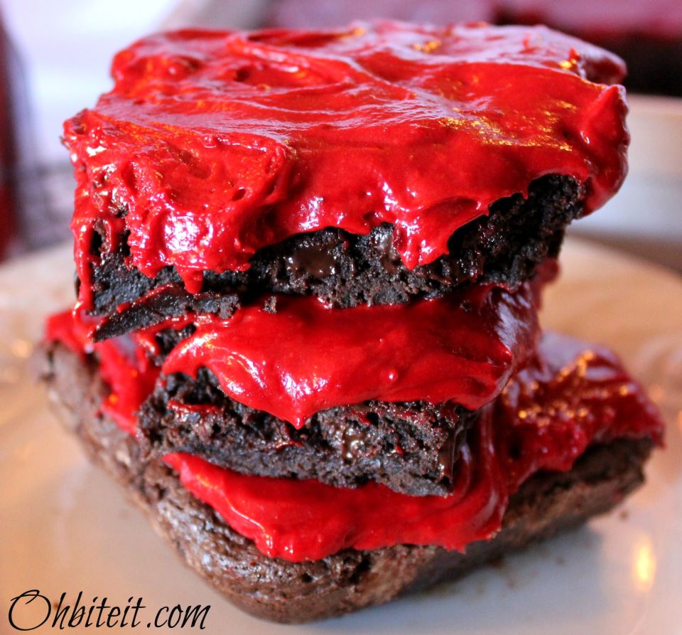 Red Velvet Brownies!