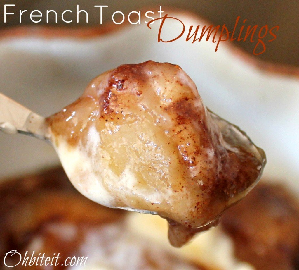 If a Dumpling and some French Toast had a love child!