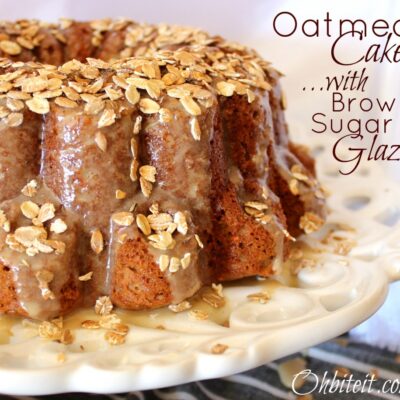 ~Oatmeal Breakfast Cake!