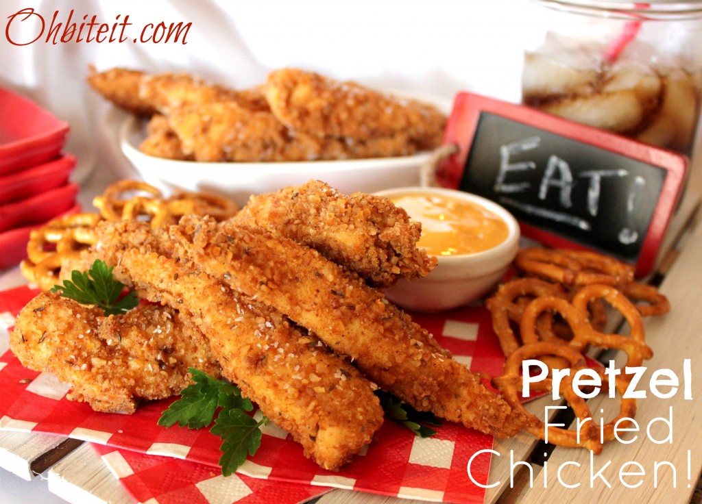Pretzel Fried Chicken!