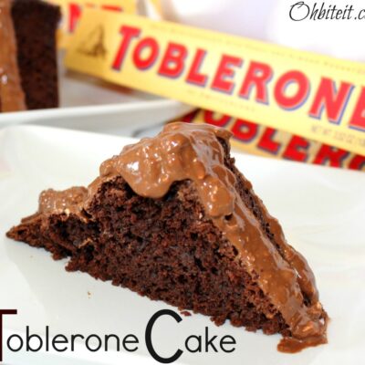~Toblerone Cake!