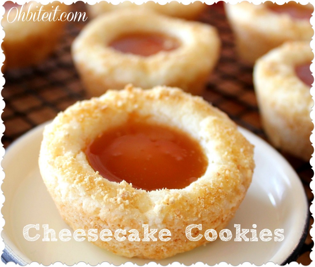 Caramel Cheesecake Cookies!