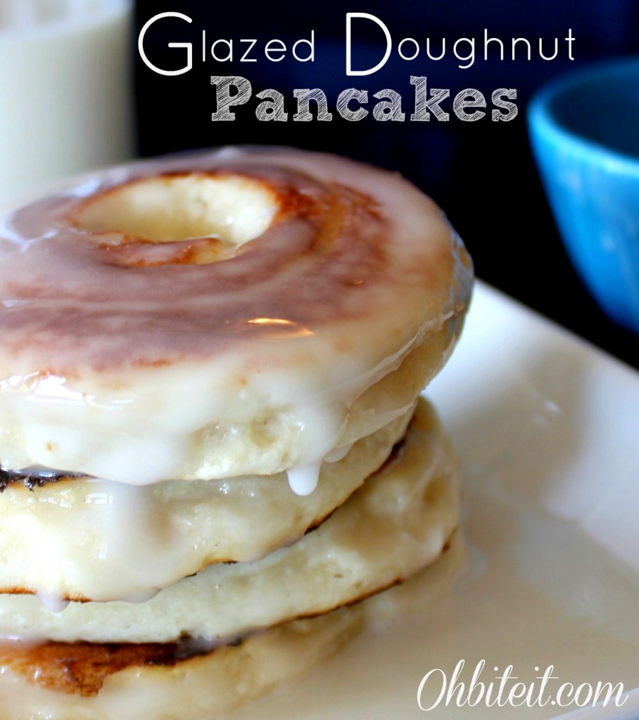 Glazed Doughnut Pancakes!