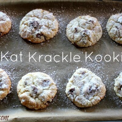 ~Kit Kat Krackle Kookies!