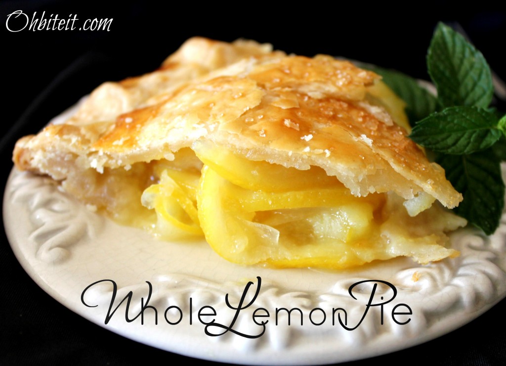 Whole Lemon Pie!