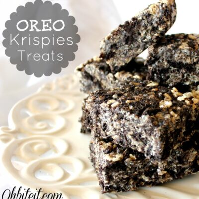 ~OREO Krispies Treats!