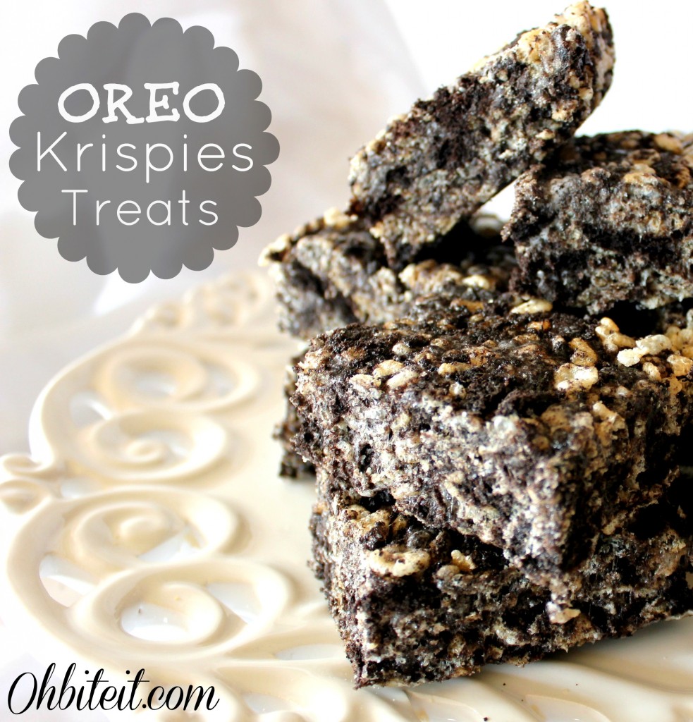 OREO Krispies Treats!