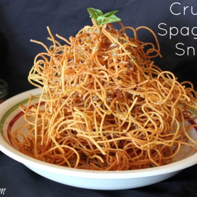 ~Crunchy Spaghetti Snacks!