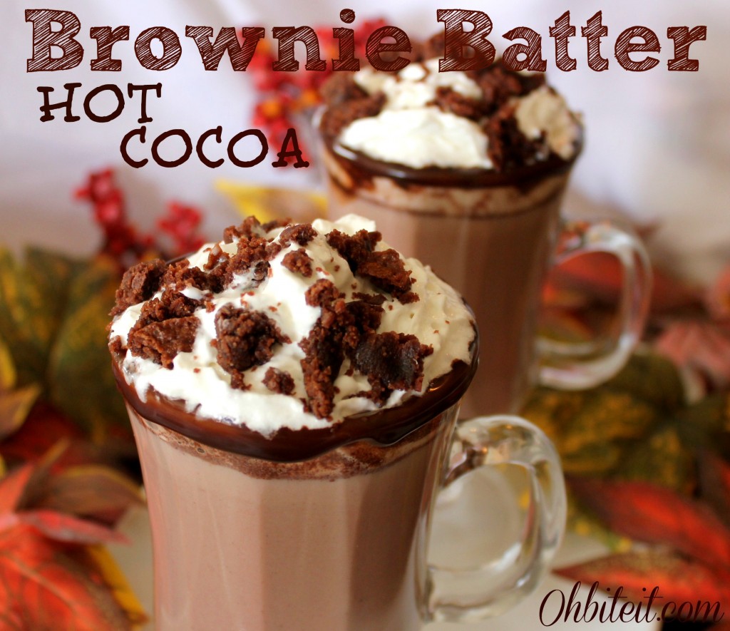 Brownie Batter Hot Cocoa!
