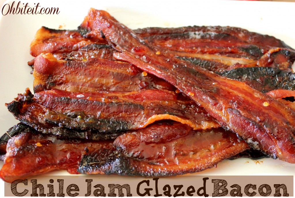 Chile Jam Glazed Bacon!