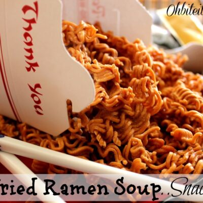 ~Fried Ramen Soup!