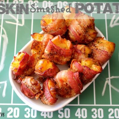 ~Bacon Smashed Potato Poppers!