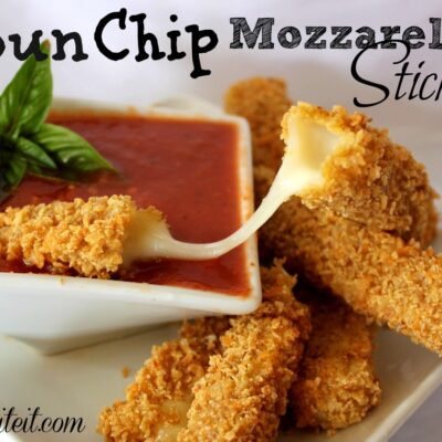 ~Sun Chip Mozzarella Sticks!