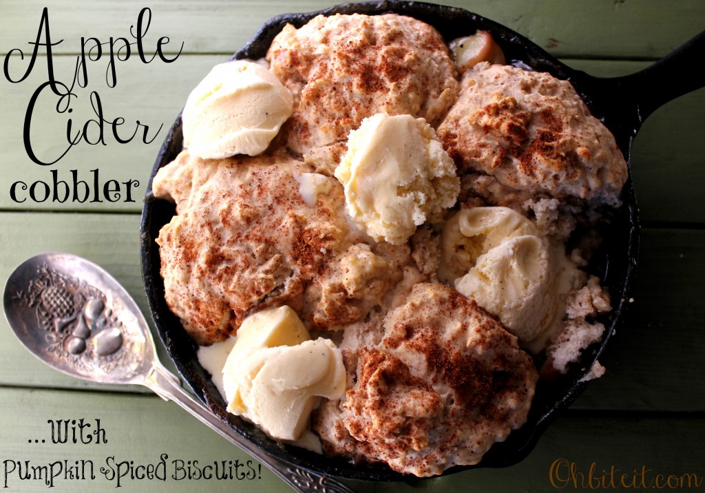 Apple Cider Cobbler!