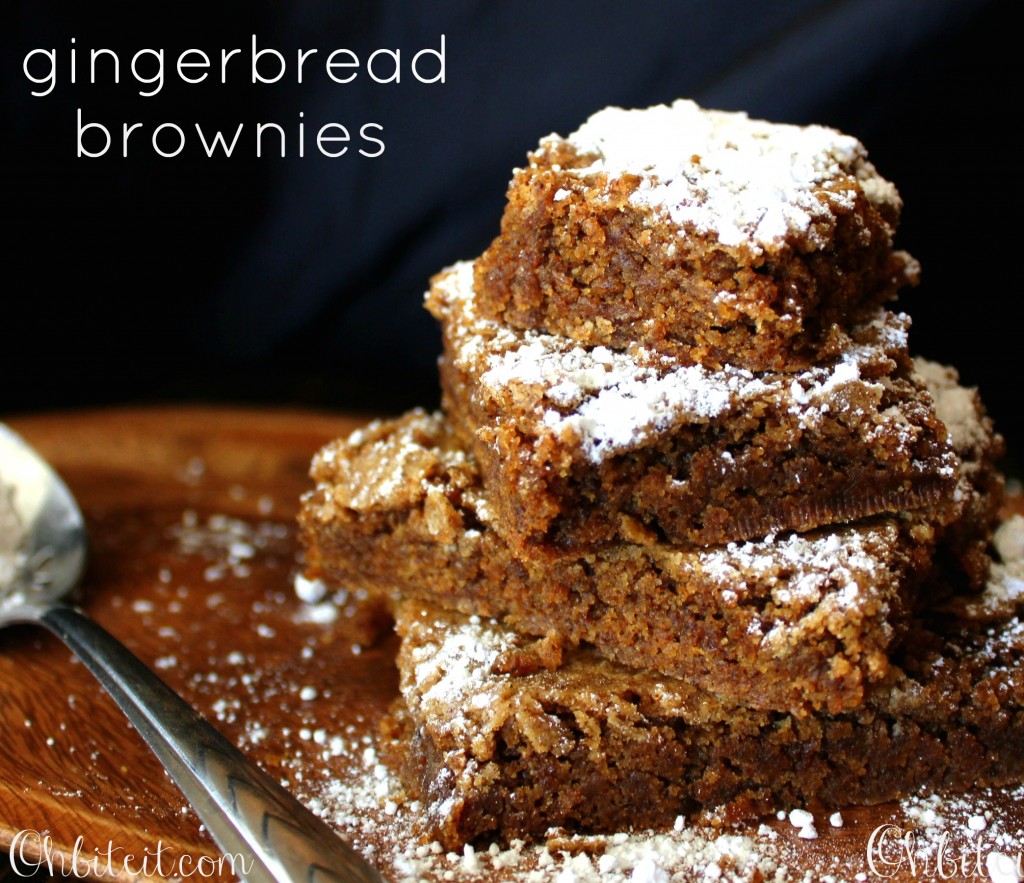 Gingerbread Brownies!