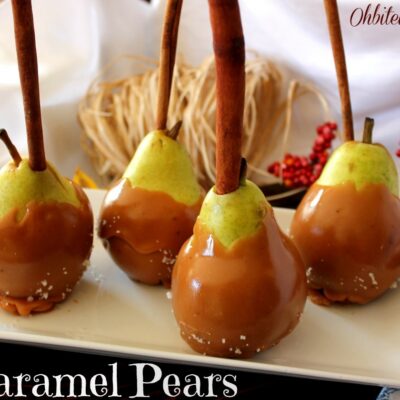 ~Caramel Pears!