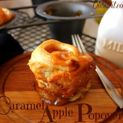~Caramel Apple Popovers!