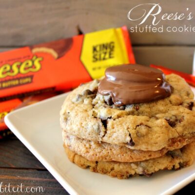 ~Reese's Stuffed Cookies!