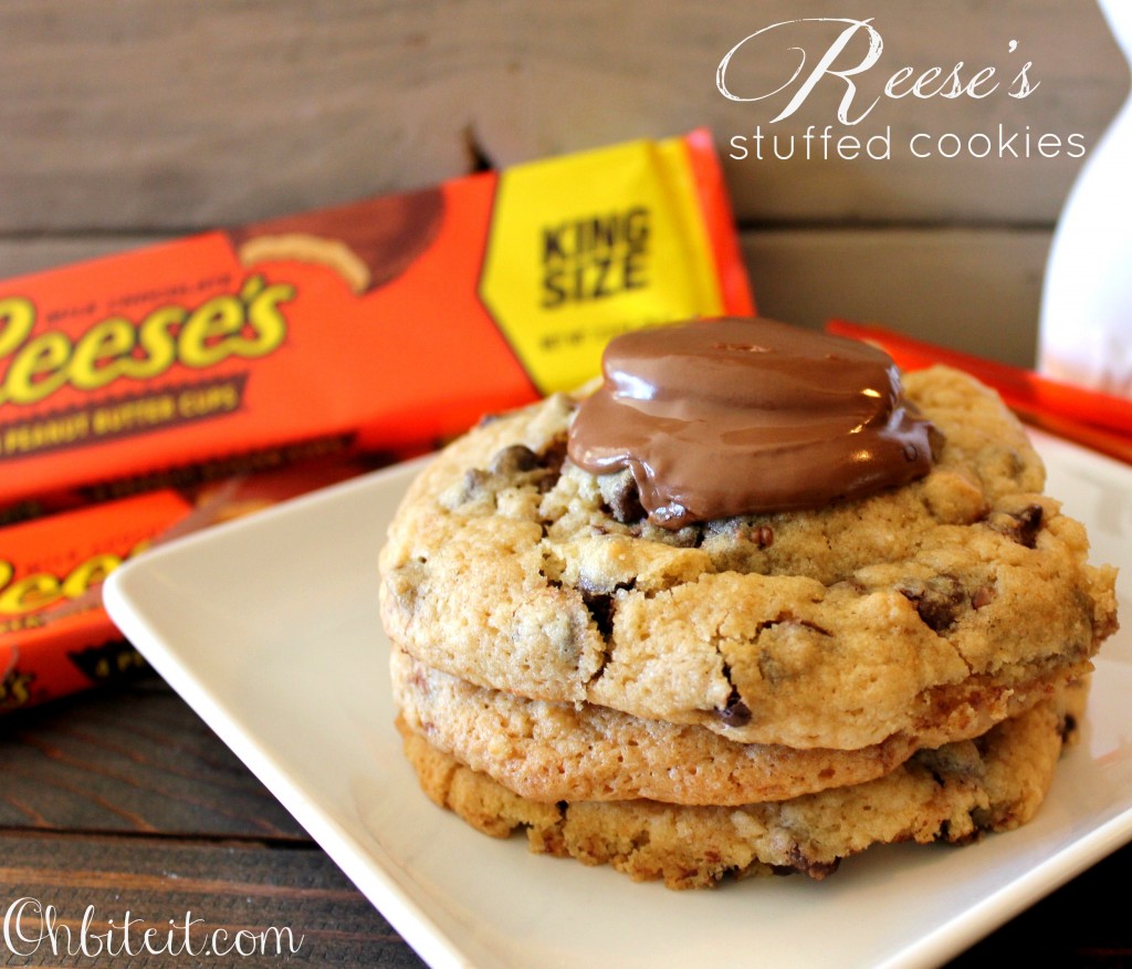 Reese's Stuffed Cookies!