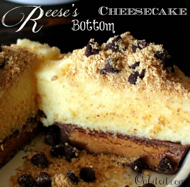Reese's Bottom Cheesecake!