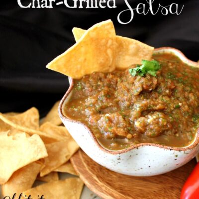 Del Monte Char-Grilled Salsa!  And a $100.00 VISA GIVEAWAY!