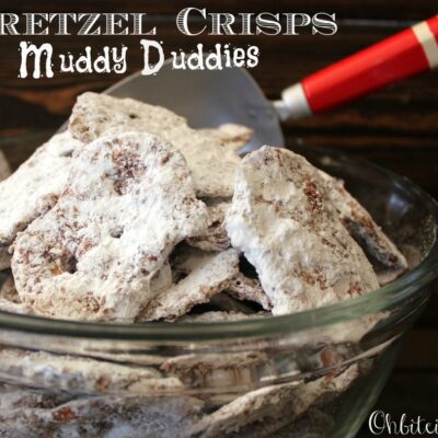 ~Pretzel Crisps Muddy Duddies!  And a Pretzel Crisps Giveaway!