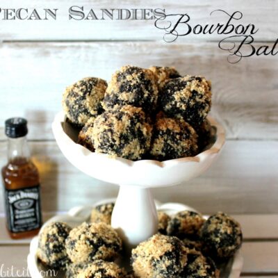 ~Pecan Sandies Bourbon Balls!