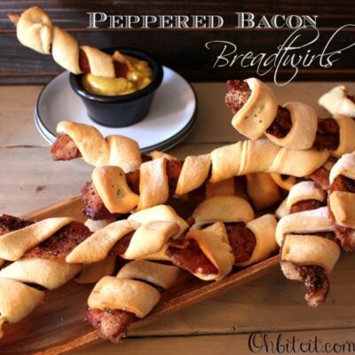 ~Peppered Bacon Breadtwirls!