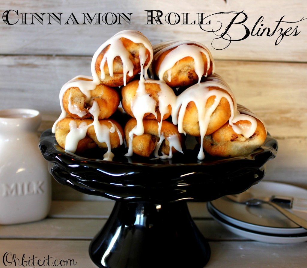 Cinnamon Roll Blintzes!