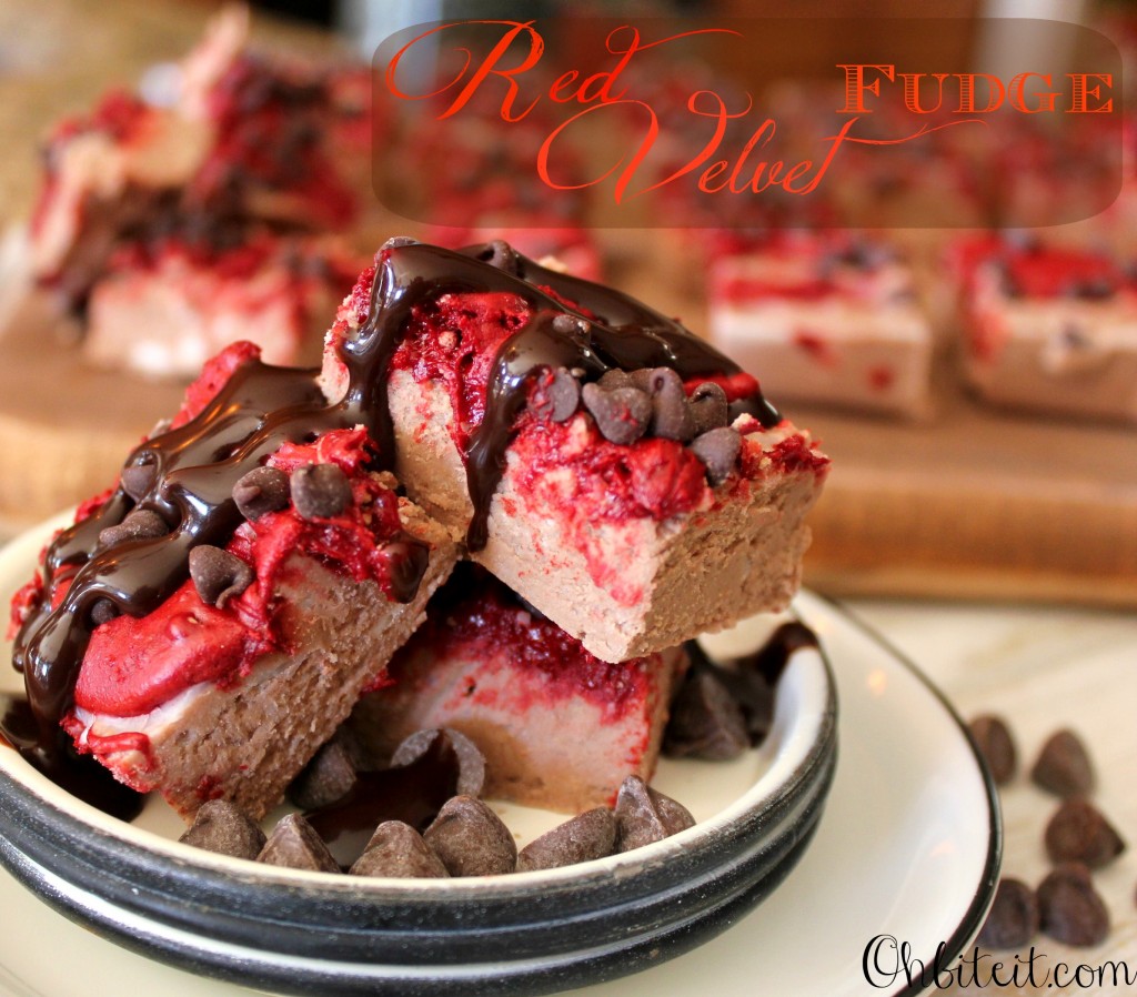 Red Velvet Fudge!