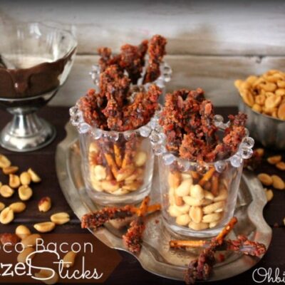 ~Choco-Bacon Pretzel Sticks!