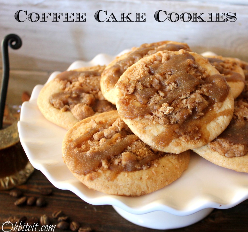 Coffee Cake Cookies!