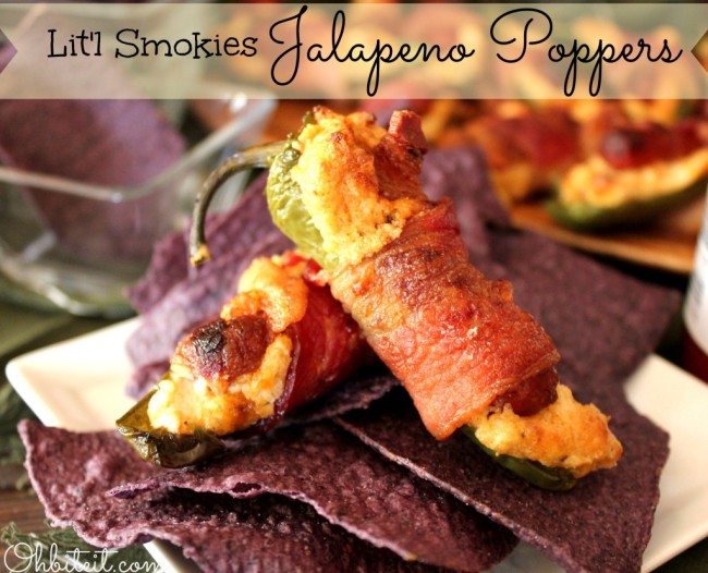 Lit'l Smokies Jalapeno Poppers!