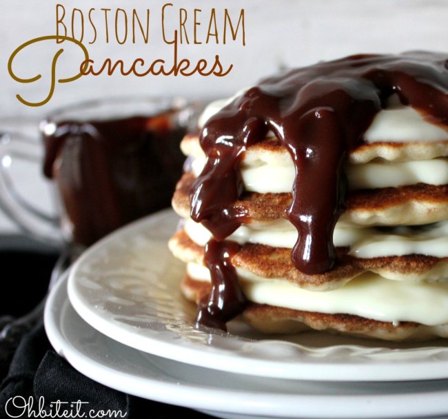 Boston Cream Pancakes!