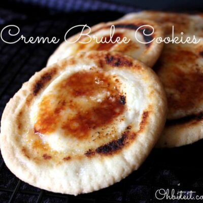 ~Creme Brulee Cookies!
