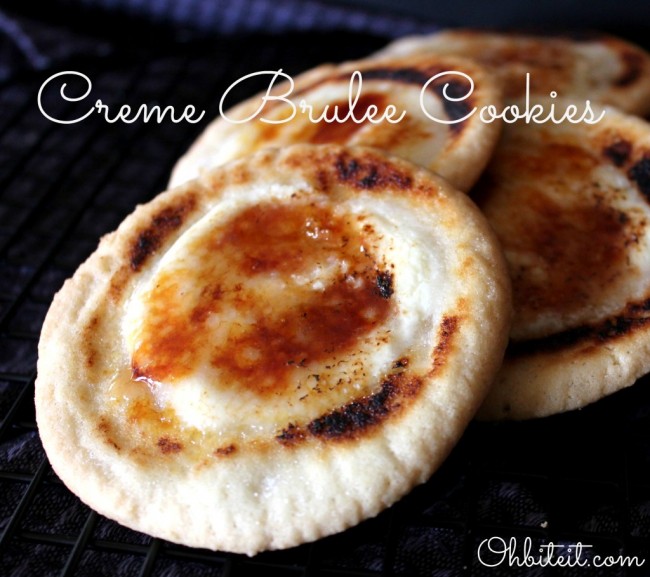 Creme Brulee Cookies!
