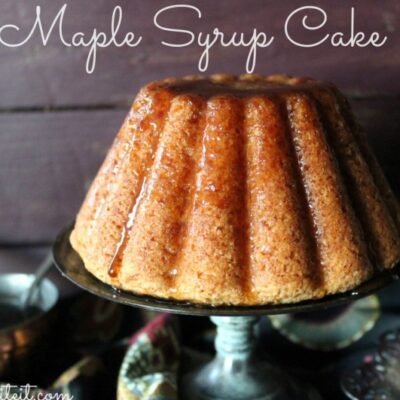 ~Maple Syrup Cake!