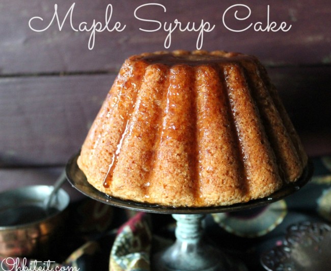 Maple Syrup Cake!