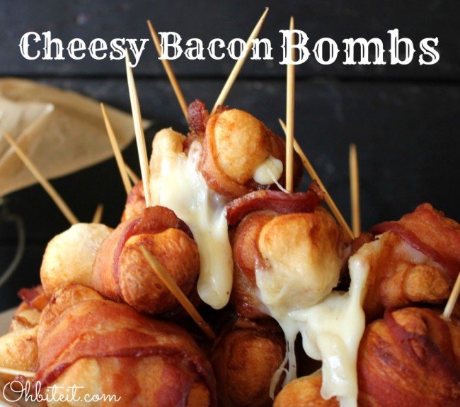 Cheesy Bacon Bombs!