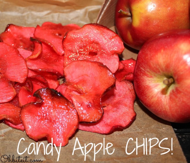 Candy Apple Chips - Oh Bite It