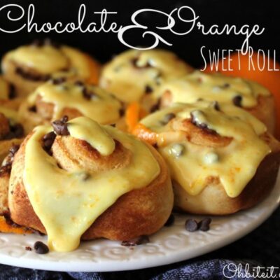 Chocolate~Orange Sweet Rolls!
